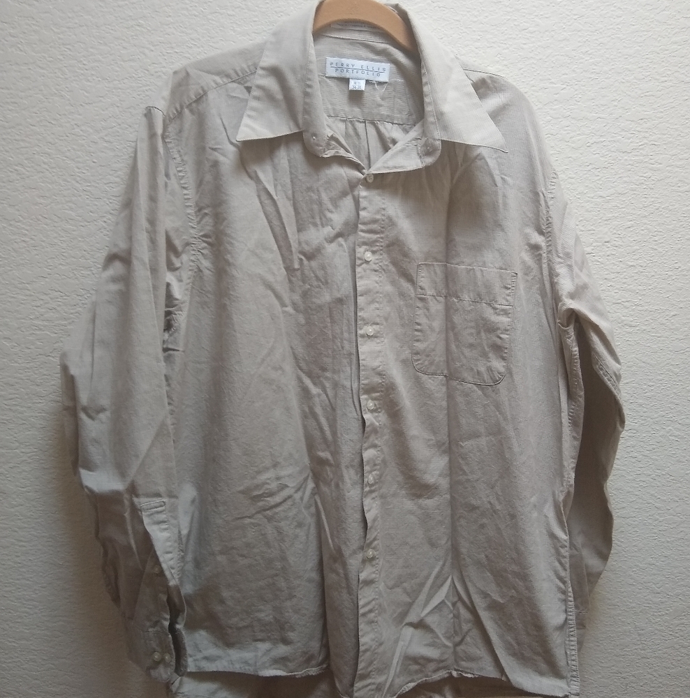 Vintage Men's Perry Ellis Button Down Shirt